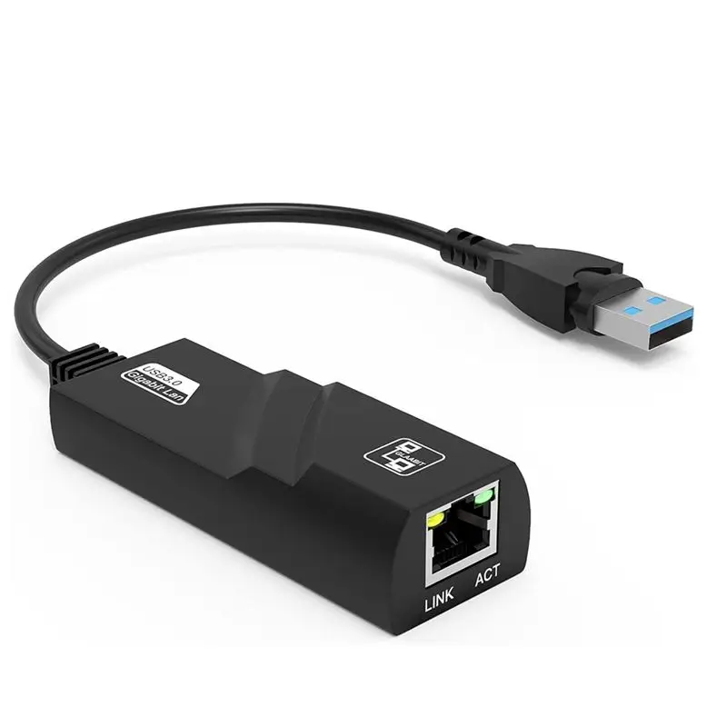 

USB 3.0 Type C адаптер для подключения к сети Gigabit Ethernet RJ45, сетевая карта для Windows 10, ПК, Xiaomi Mi Box 3 S, Switch