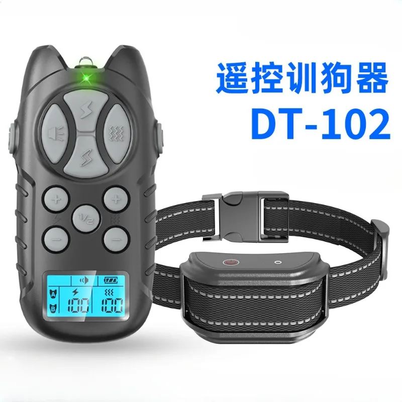 Private Mode Remote Control Dog Trainer Automatic Stop Barking Charging Waterproof Stop Barking Pet Electronic Collar