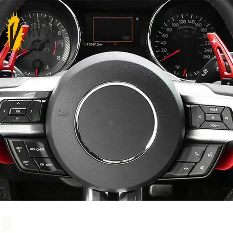 

AV36-2Pcs Car Steering Wheel Shift Paddle Shifter Gear Extension For Ford Mustang 2015 2016 2017 2018 2019 2020