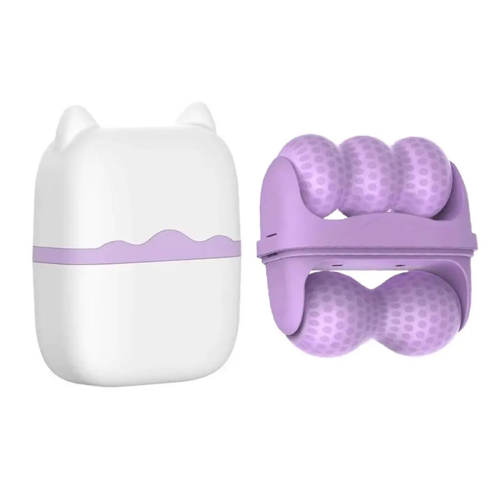 

2 In 1 Face Massage Roller Portable Handheld Ice Facial Roller Cold Compress Reduce Double Chin Skin Cooling Massager