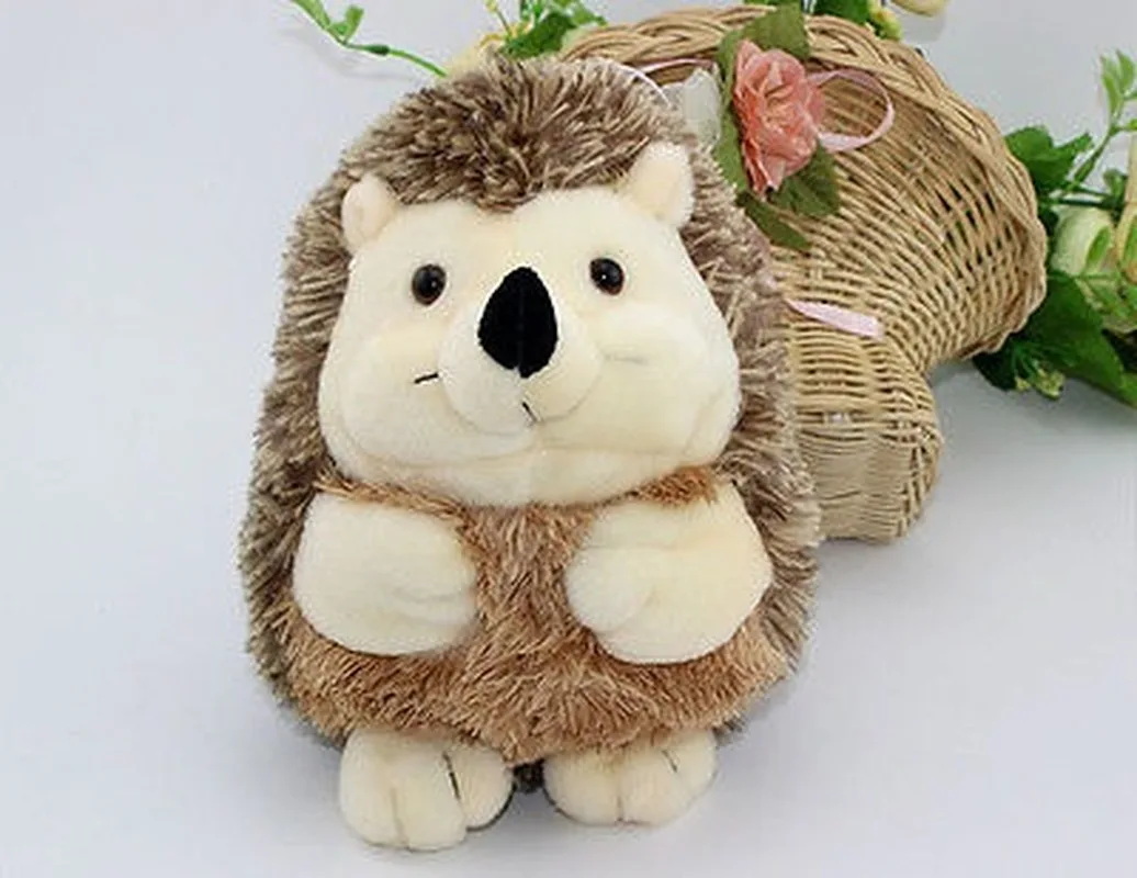 Cute Soft 18cm Hedgehog Animal Doll Stuffed Plush Toy Gift Children Kid Home