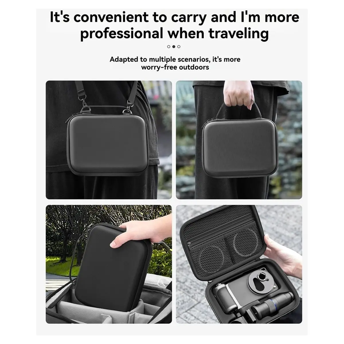 

Storage Bag Case for X300 Pro Photographer'S Kit Drop- Hard Shell Handbag Protective Carrying Case A