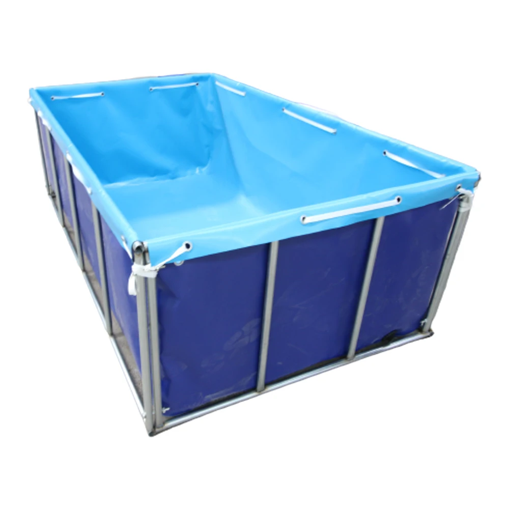 

Farm Plastic Fish Aquaculture Tank Plastic Farm Fish Breeding Pools Tarpaulin Fish Pond