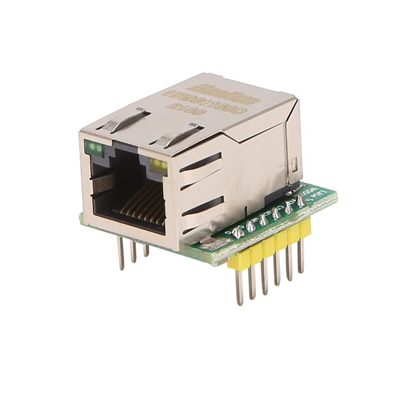 Módulo de red Ethernet W5500, interfaz SPI, protocolo Ethernet/TCP/IP, Compatible con Wiz820io