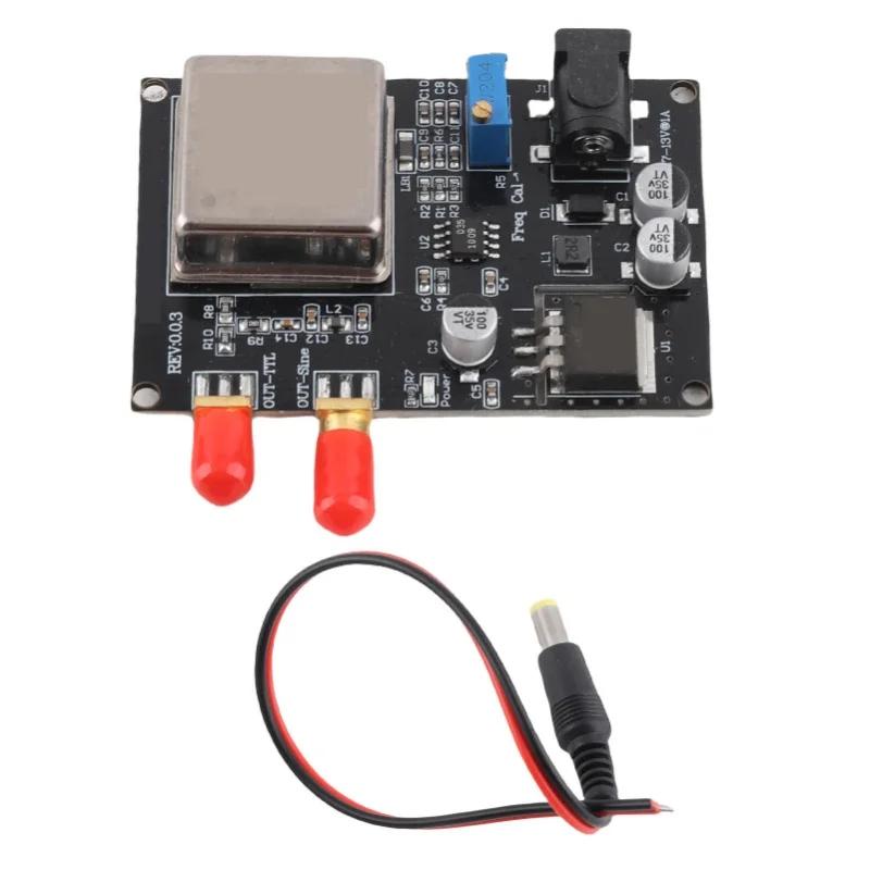 D5 OCXO 10MHz Frequency Standard Reference Source Module Crystal Oscillator Constant Temperature Board Low Phase Sound Decoder