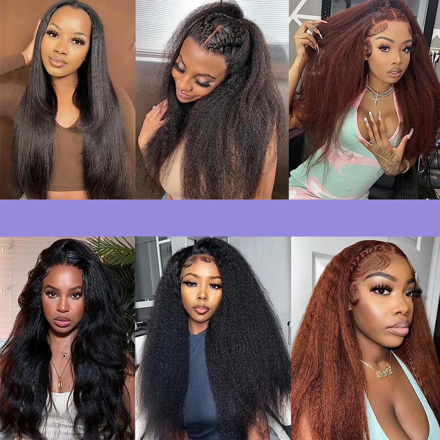 7 шт., 12/16/20/22/24/26 дюймов, странные прямые синтетические волосы для наращивания, странные прямые заколки для наращивания волос, полная голова, Yaki S