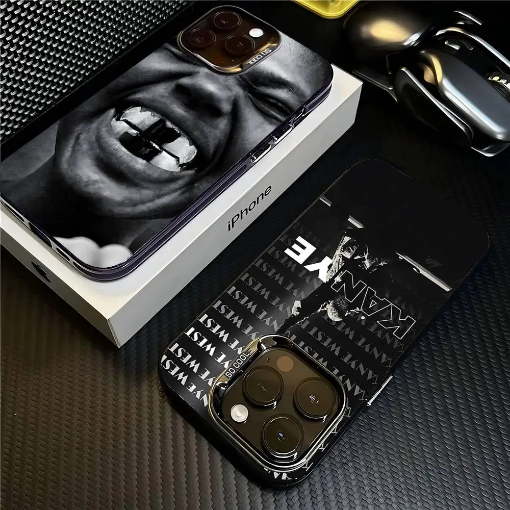Bully Kanye West Phone Case For IPhone 17 16 15 14 11 12 13 Pro Max Pro Plus Colored Silver Cover - view 2