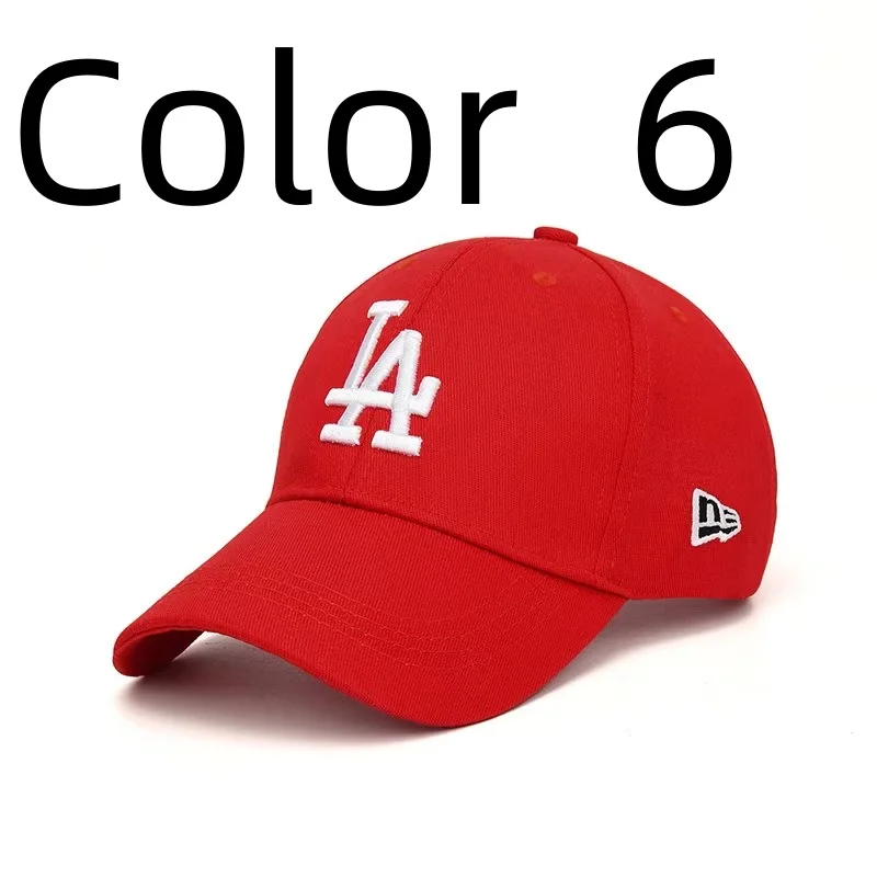 Unisex monogram embroidered Snapback baseball caps Spring and fall outdoor adjustable casual hats Sunscreen hats