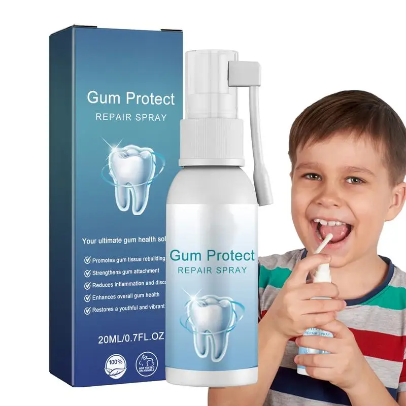 

Gum protect repair spray Oral care Spray remove bad breath freshener whiten teeth relieve swollen and painful gums