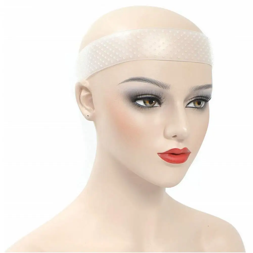 Women Silicone Wig Band Anti-slip Sport Wig Strap Elastic Secure Wig Hat With Grip Band Non-slip Wigs Band Women Wigs Headband