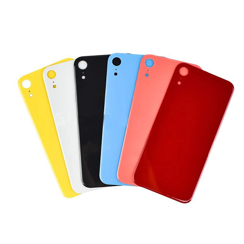 3Pcs Large Hole Rear Glass Battery Cover for iPhone 13 12 14 Mini 11 PRO MAX 8 PLUS, X, XR, XS, Xsmax, SE2 Repair High Quality