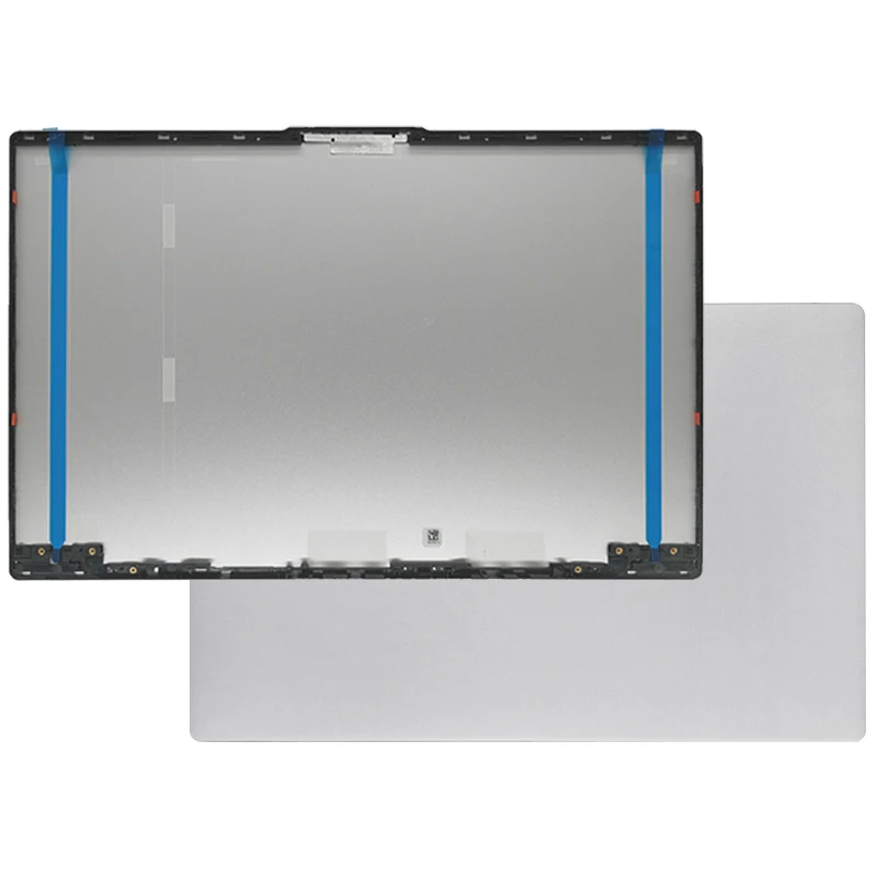 Replacement cover for Ideapad 5 15IIL05 15ITL05 15ARE05 15ALC05 2020 2021 laptop: LCD rear cover,front bezel hinges silver metal