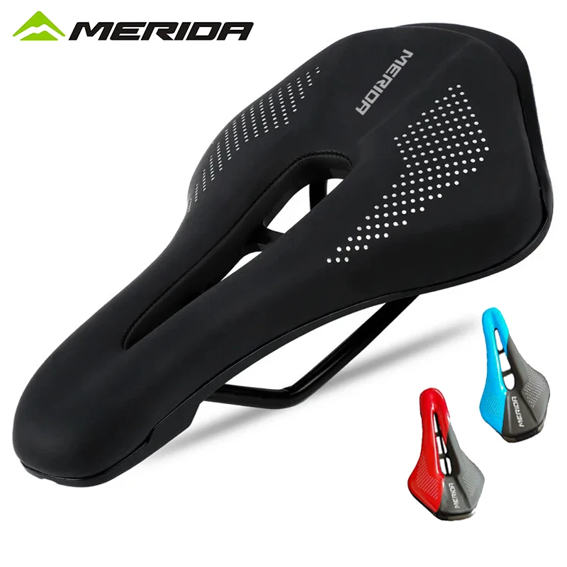 

Merida bicycle saddle mountain bike racing MTB road bike saddle prostate saddle riding accessories