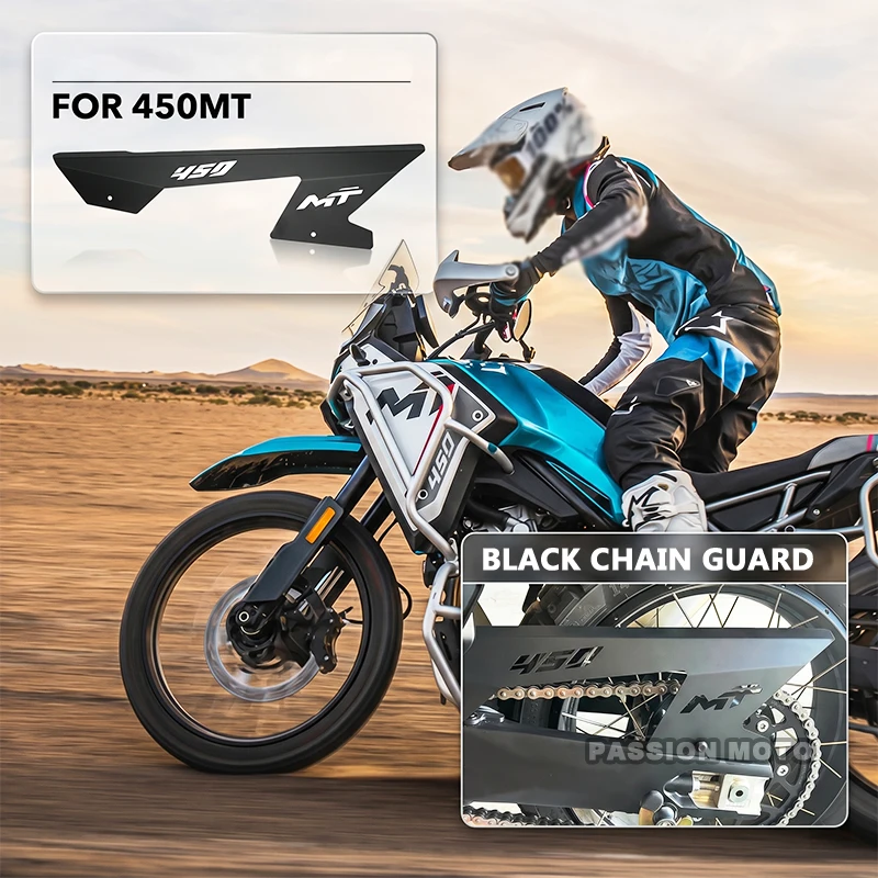 Für CFMOTO CF450 MT 450MT 2024 2025 2026 Kettenrad-Schutzabdeckung Kettenabdeckung Getriebeabdeckung Schutz MT450 Zubehör