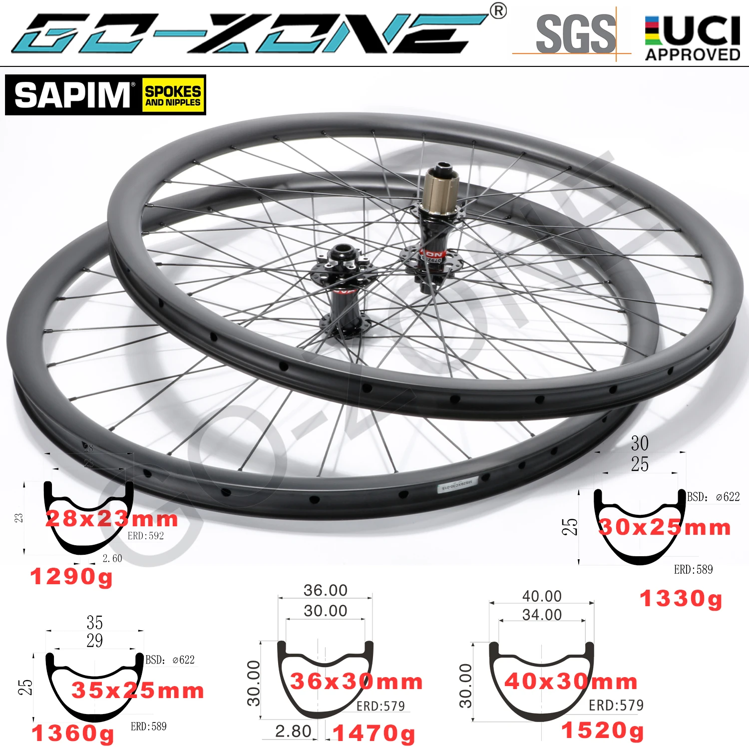 

1290g супер светильник 29er MTB Углеродные колеса бескамерные Novatec 791 792 Sapim Thru Axle / Quick Release / Boost MTB Wheelset 29