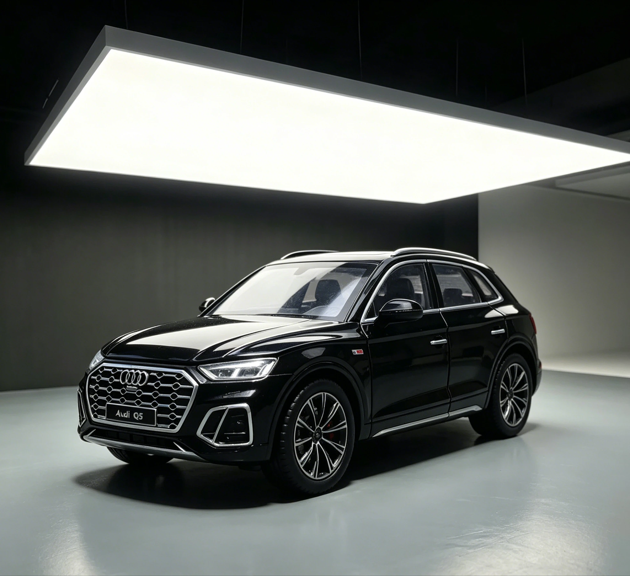1-24-アウディ-q5-ダイキャストカーモデル、プルバック＆ライトサウンド、合金製車両玩具、子供向けギフト＆店舗ディスプレイ用