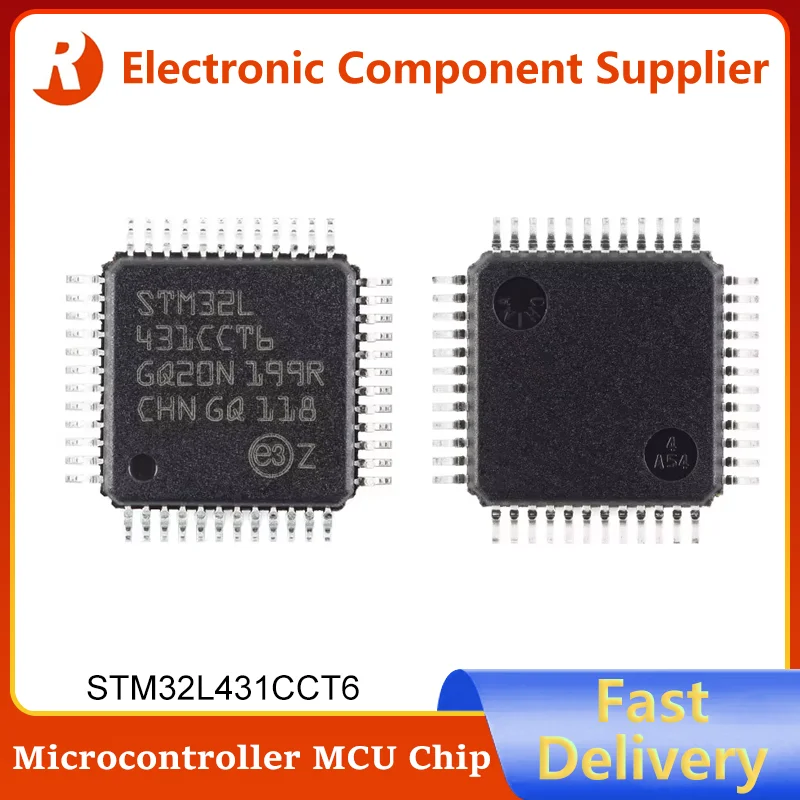 

5Pcs STM32L431 STM32L431CCT6 STM32 L431CCT6 LQFP-48 Brand New Original ARM Cortex-M4 32-bit Microcontroller MCU Chip Controller