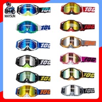NEW PITSCOTTFOX100 Best Selling Anti-Fog Windproof Glasses Motorcycle Goggles Motocross Dustproof Racing Cycling Skiing Goggles
