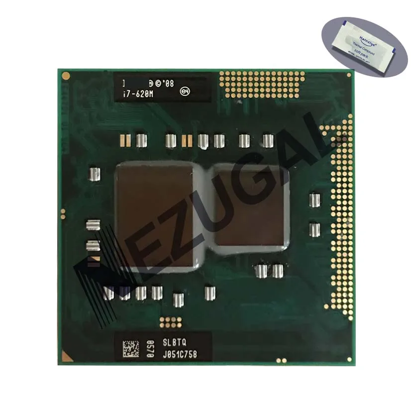 I7-620M I7 620M SLBTQ 2.66 Ghz Dual Core 4M 35W BGA1288 PGA988 CPU processor