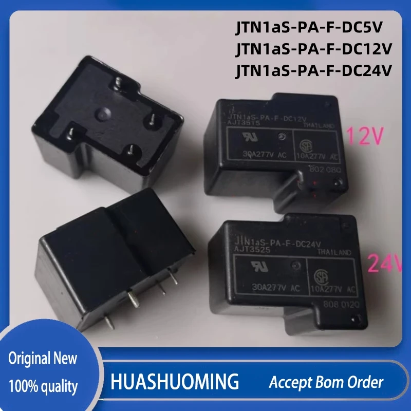 

5PCS/Lot New AJT3595 JTN1aS-PA-F-12V JTN1aS-PA-F-DC12V AJT3515 JTN1aS-PA-F-DC24V AJT3525 JTN1aS-PA-F-DC5V 4PIN