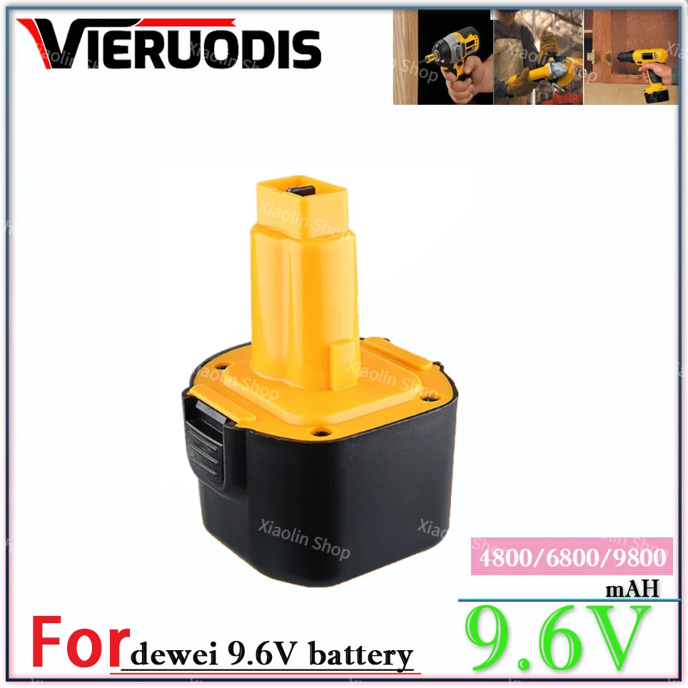 

9.6V 6.8Ah Ni-MH Battery for dewei DE9036 DE9061 DE9062 DW9060 DW9061 DW9062 EZWA 29 DW050 DW909K DW909 DW902