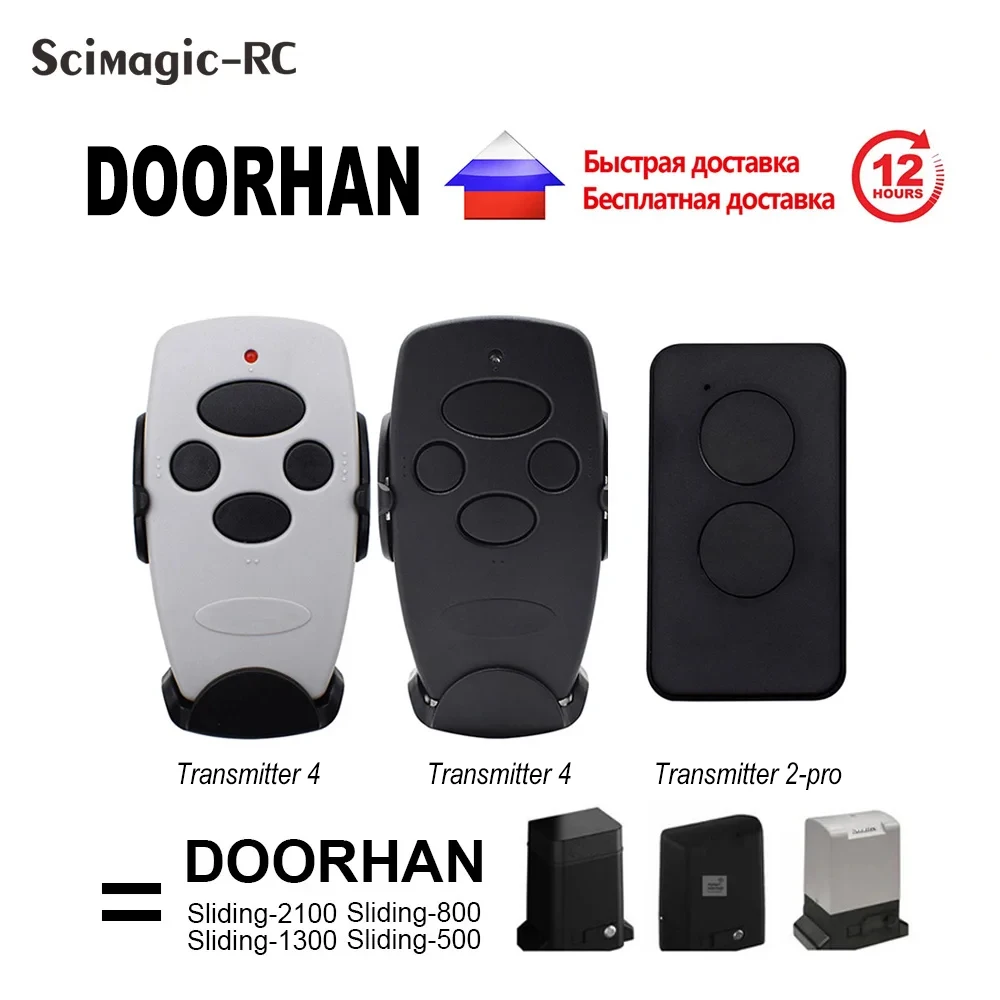 Imagem -02 - Controle Remoto para Porta de Garagem Peças para Abridor de Portão de Garagem Compatível com Transmissor de Código Rolante 433mhz