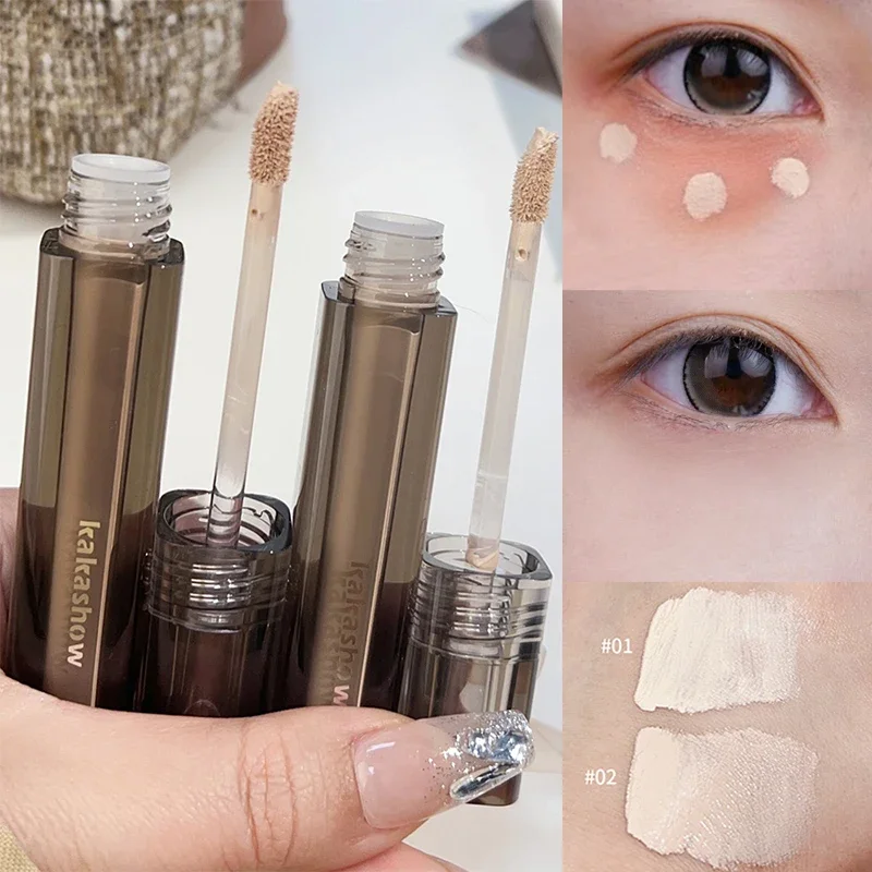 Waterdichte Vloeibare Concealer Sticks Bedekken Acne Donkere Kringen Foundation Concealer Crème Wijzigen Gezichtscontouren Make-Up Cosmetica