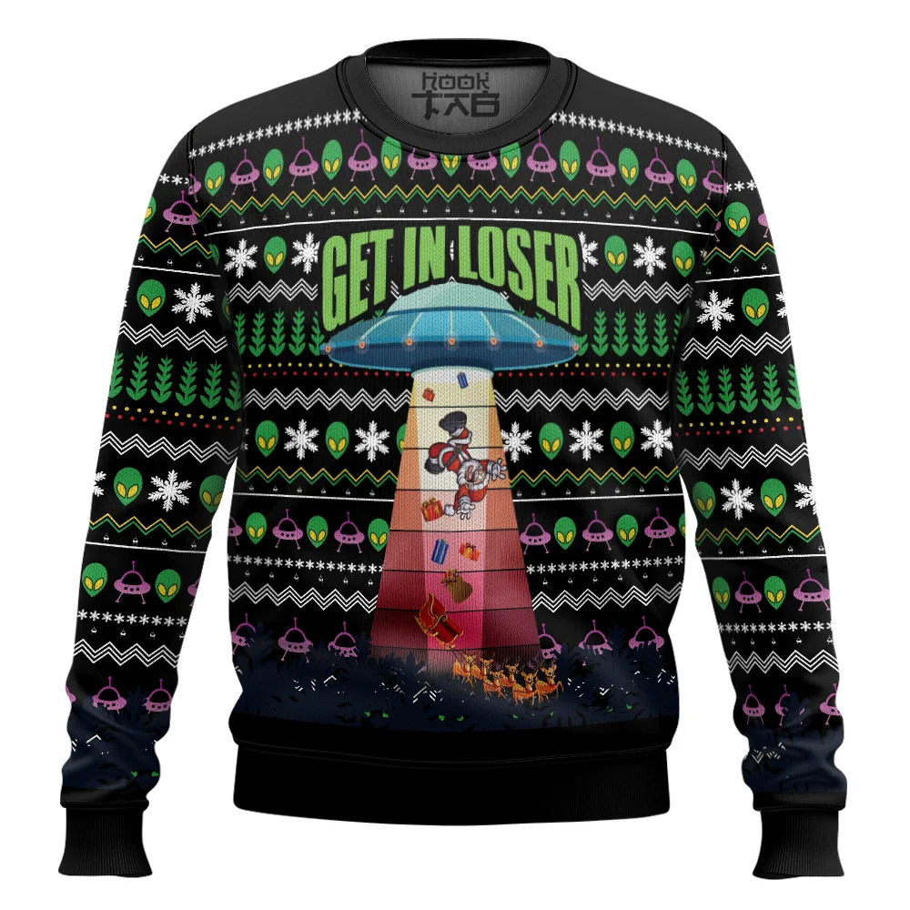 الغريبة الكفوف سانتا كلوز القبيح عيد الميلاد سترة مضحك عطلة حفلة البلوز حجم كبير سترة للرجال النساء هدية عيد الميلاد 2026