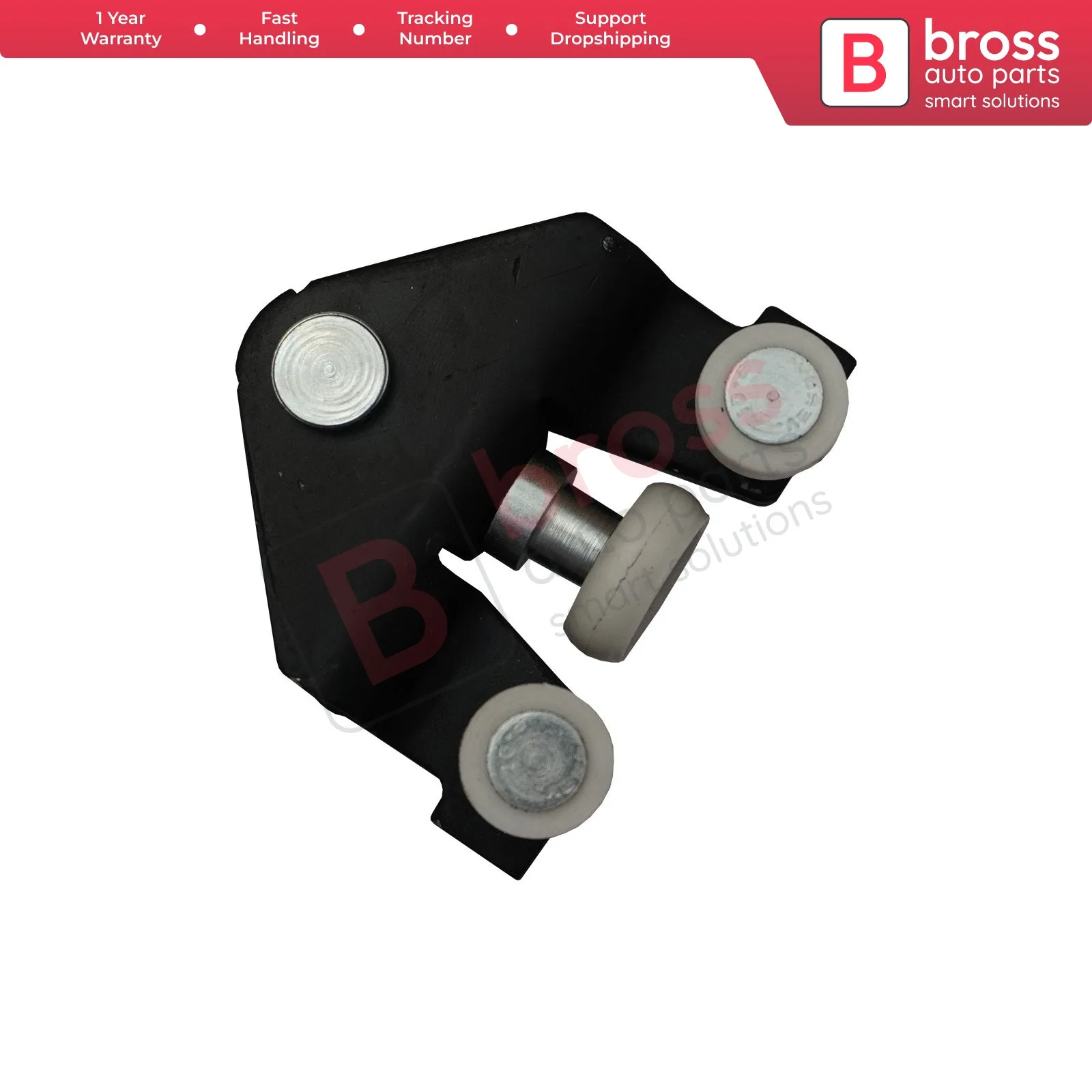 

Bross Auto Parts BDP681 Sliding Door Roller Guide 7700312012J, 4409245, 91165708 for Opel Vivaro Renault Trafic MK2