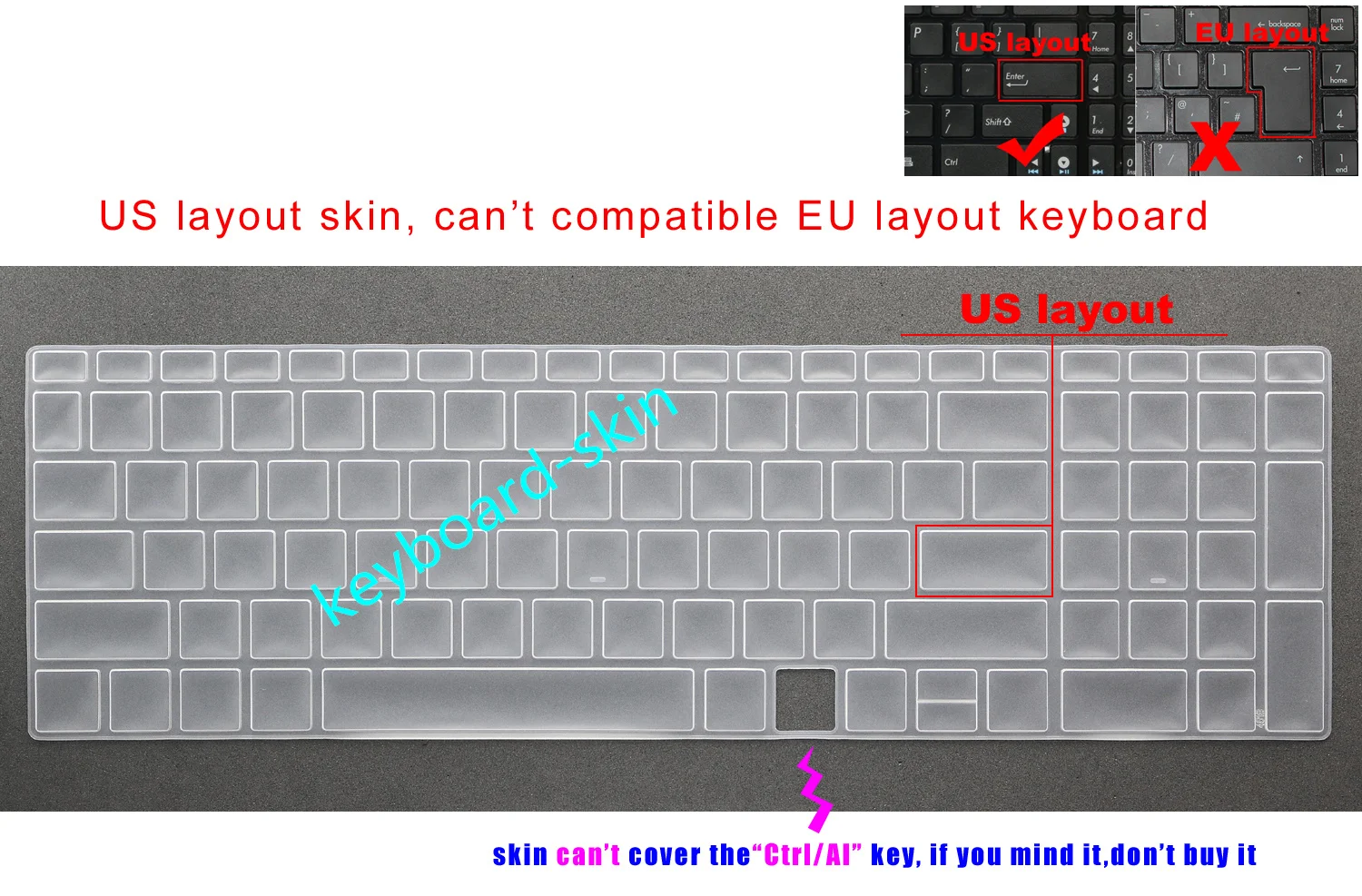 US Keyboard Skin Cover Protect - đánh giá và giá Keyboard Cover Silicone