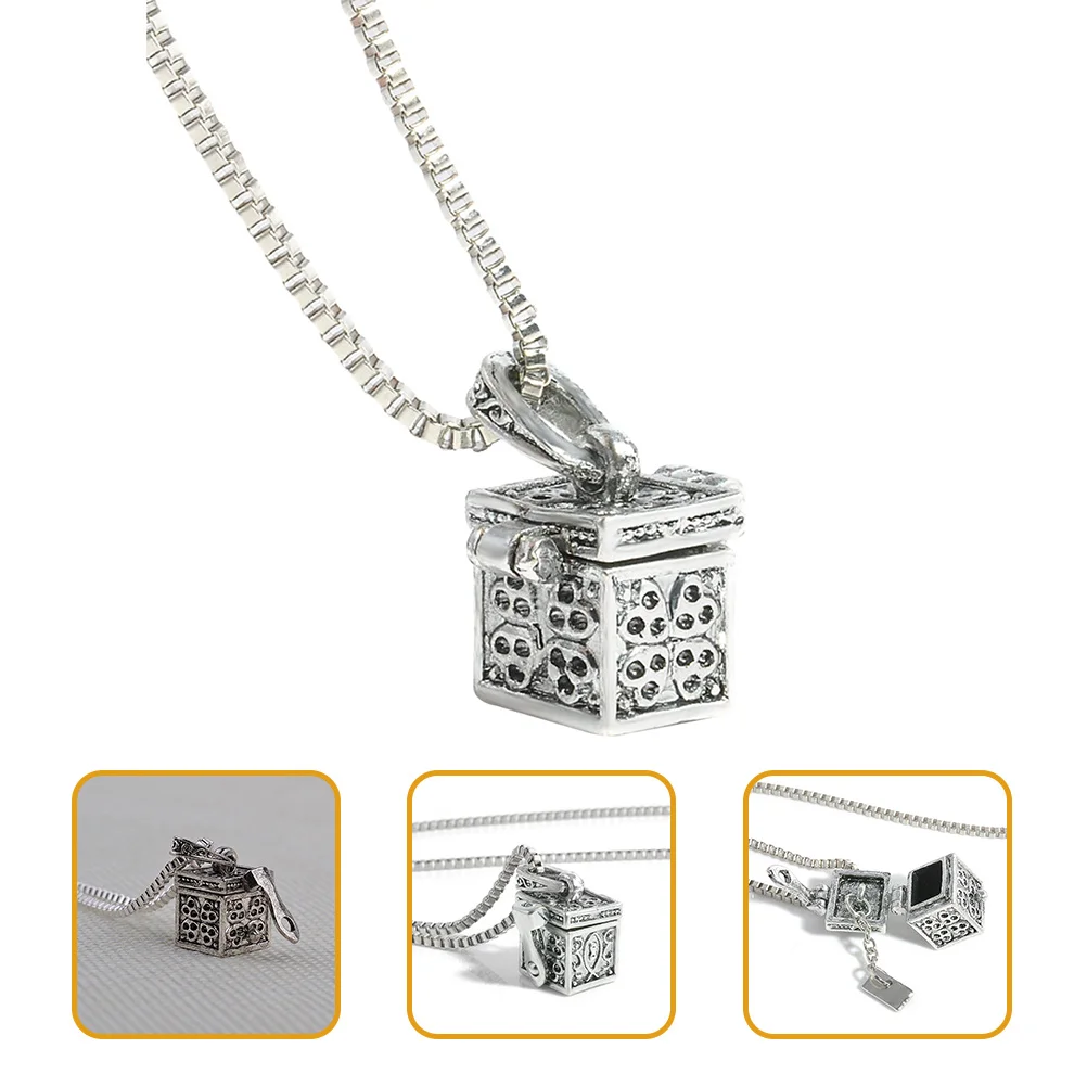 뼈 재 유골함 펜던트 목걸이 애완동물 화장 보석 기념품 목걸이 개 유골 여성 남성 애완동물 화장 보석