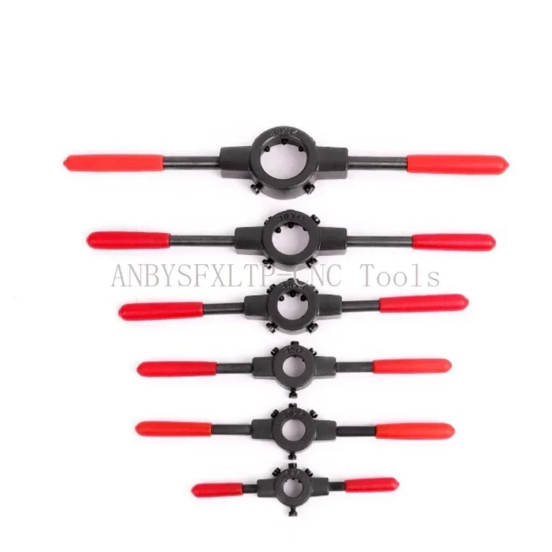 Imagem -06 - Round Die Wrench Tap Wrench Alta Dureza Ajustável Suporte Acessórios Material de Aço para Ferramentas de Rosqueamento M1m20