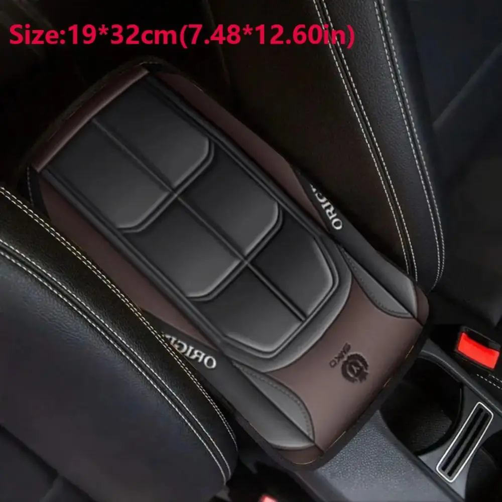 دائم البوليستر مسند الذراع صندوق وسادة كشط مريح مركز وحدة التحكم غطاء الأوساخ مقاومة مسند ذراع السيارة وسادة عالمية