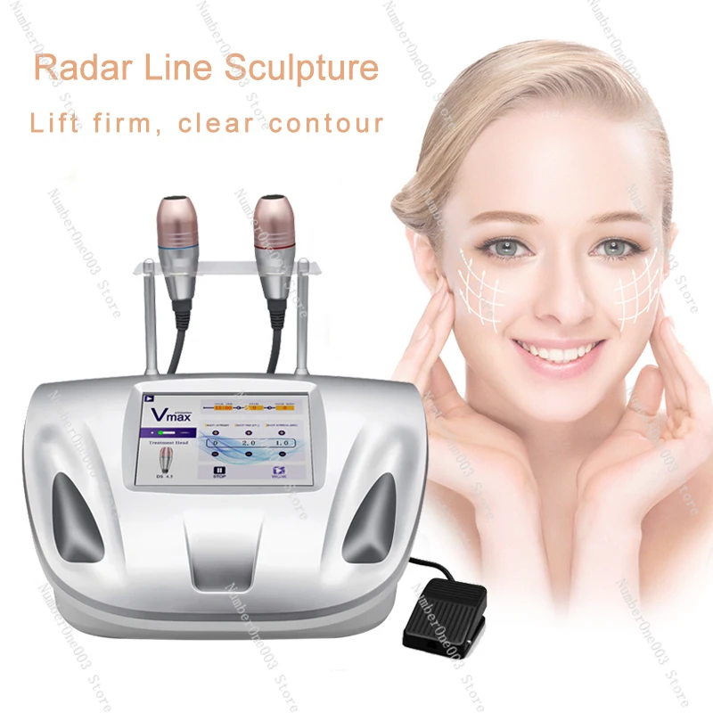 110V/220V Radar Line Engraving Beauty Instrument V-Type Face Firming Lifting Anti-Wrinkle Facial Beauty Machine