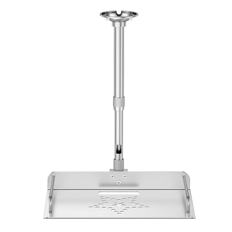 -A15I Ceiling Mount With Adjustable Height Shelf For Projector/Camera Holder Including Tray