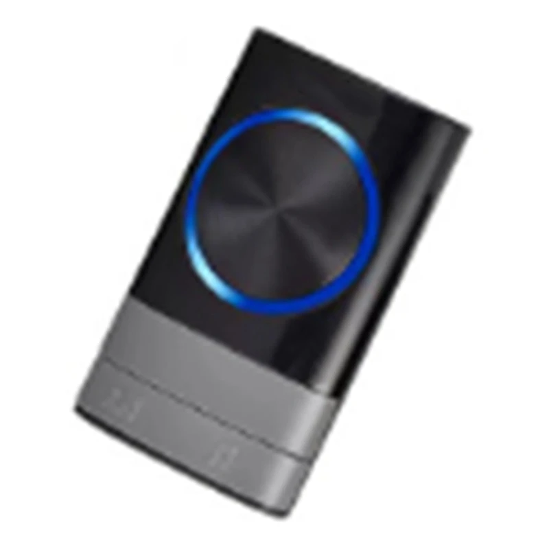 AIAI Wireless Doorbell Wireless Digital Music Doorbell Home Sensor Remote Control Pager Intelligent Doorbell US Plug