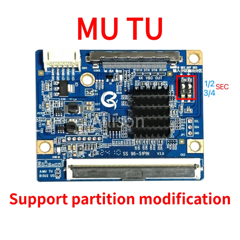 Adaptateur 4K nouvelle génération 96PIN-51PIN V3.0 MU TU : Résolution du problème des interférences fantômes et extension des partitions