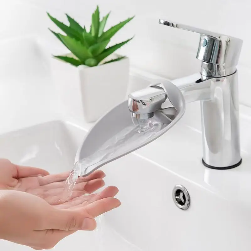 

Faucet Extender Water Saving Help Children Hand Washing Equipment Sink Faucet Extension Bathroom Kitchen Accessories