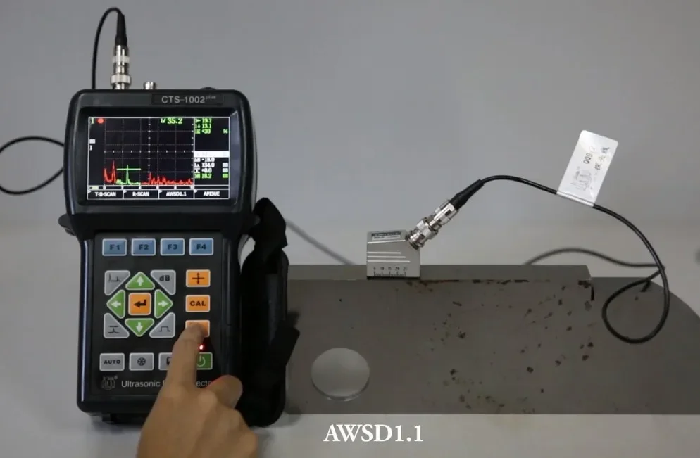 CTS-1002 Ultraschall-Schweißprüfgeräte Ut-Inspektion Ultraschall-Fehlerdetektor