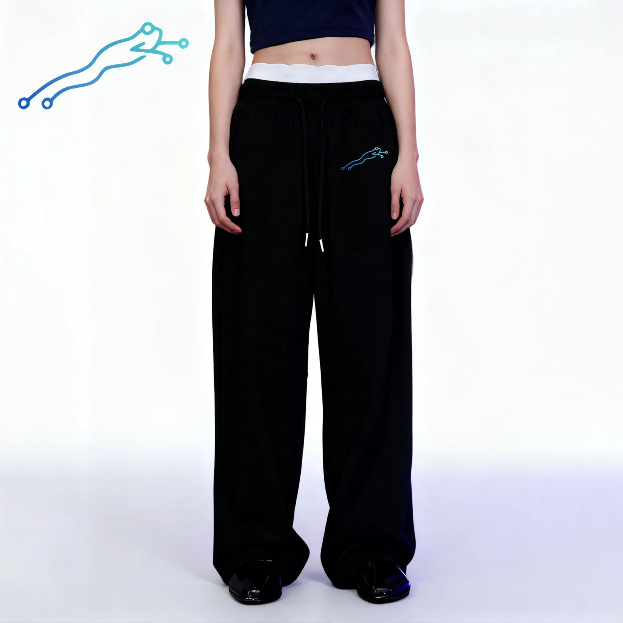 

New Men Athletic Frog print Joggers Casual Loose Fit Sweatpants Spring Fall Fleece Lined Pants Elastic Waist Drawstring Trousers