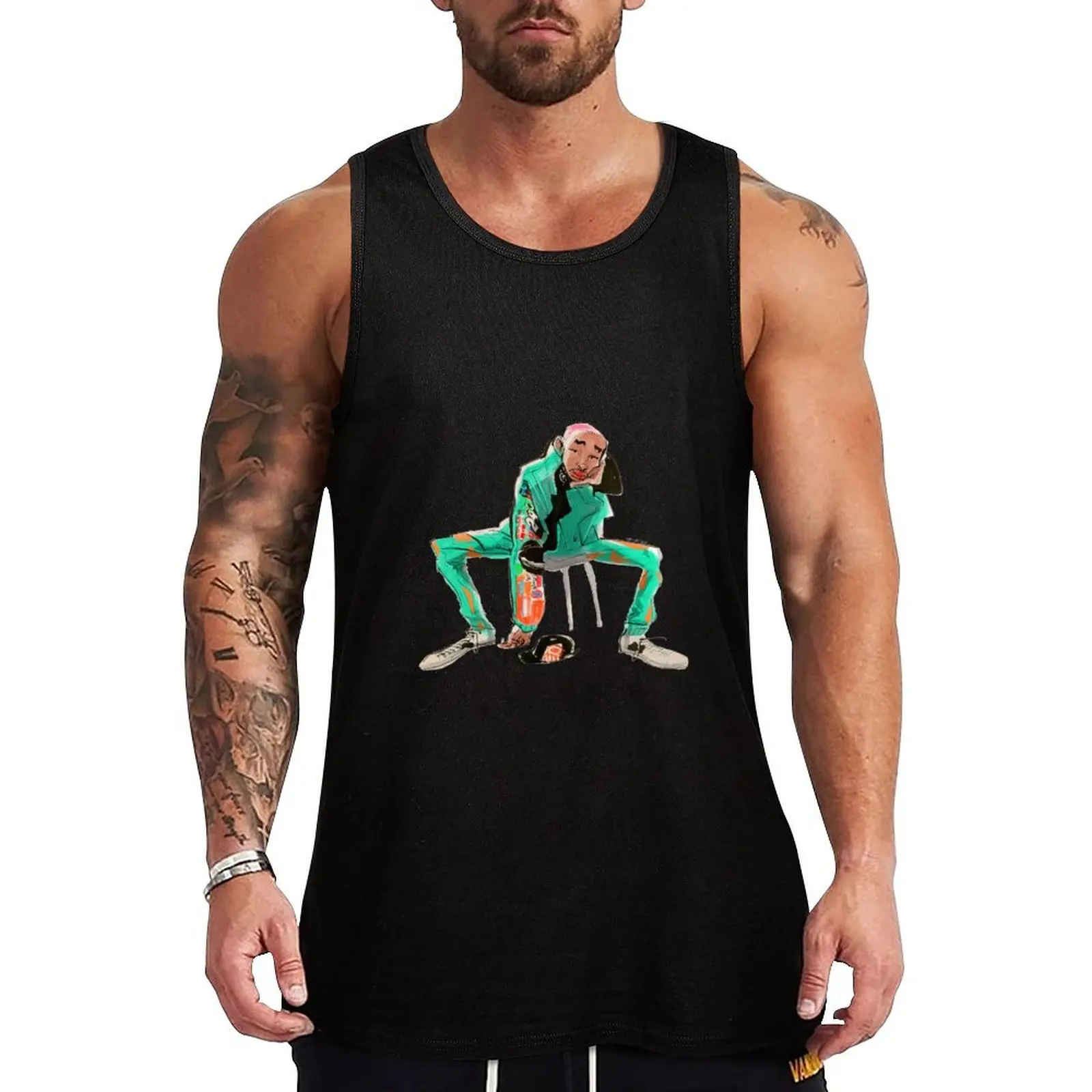 

BLUE JADEN Tank Top Breathable Stretch Tank Top Flexible Comfort Shirt