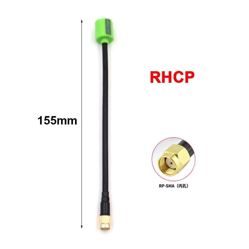 Lollipop 5 RHCP/LHCP 5.8G 2.8dBi MINI FPV Antenne SMA/RP-SMA/MMCX-Straight/MMCX-hoek/UFL voor RC Zender Ontvanger Drones DIY
