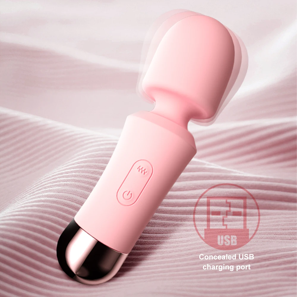 

Mini Bullet Vibrators AV Magic Wand Vibrator for Women Vagina Massager Dildo Vibrating Stick Clitoral Stimulator Adults Sex Toys