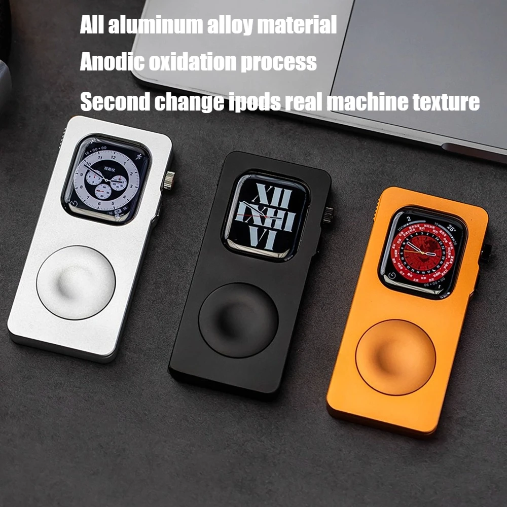 

Anodized Aluminium Alloy Ipods Case for Apple Watch10/9/8/7/6/5 Support Iwatch Expands IPod Roller Interaction Protective Cover