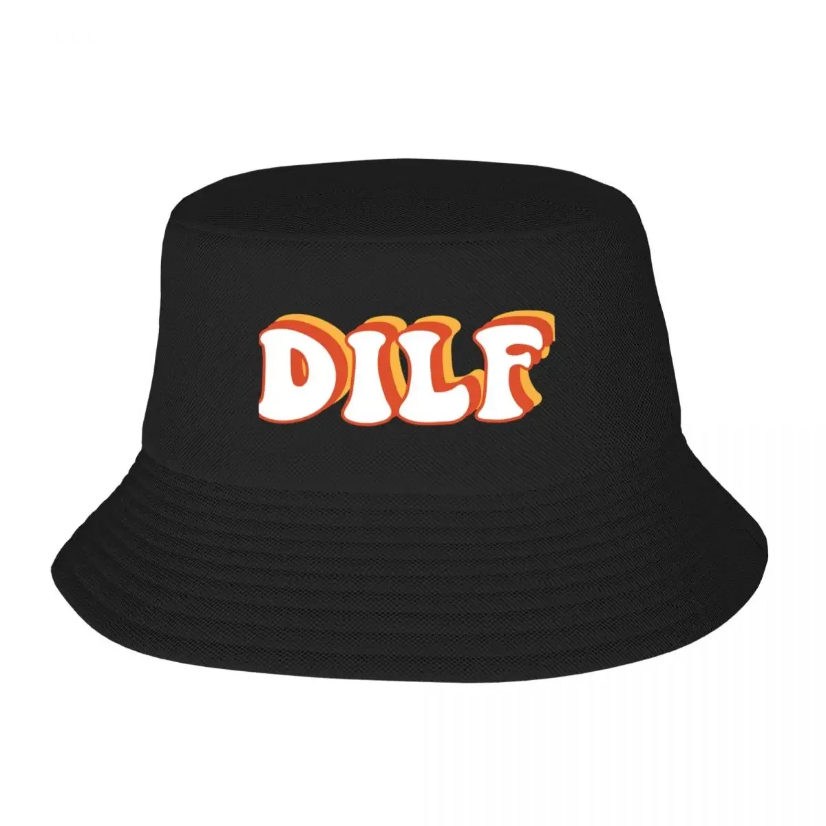 DILF Hunter funny Dilf meme Bucket Hat Trucker Hat beach hat Caps Male Women's