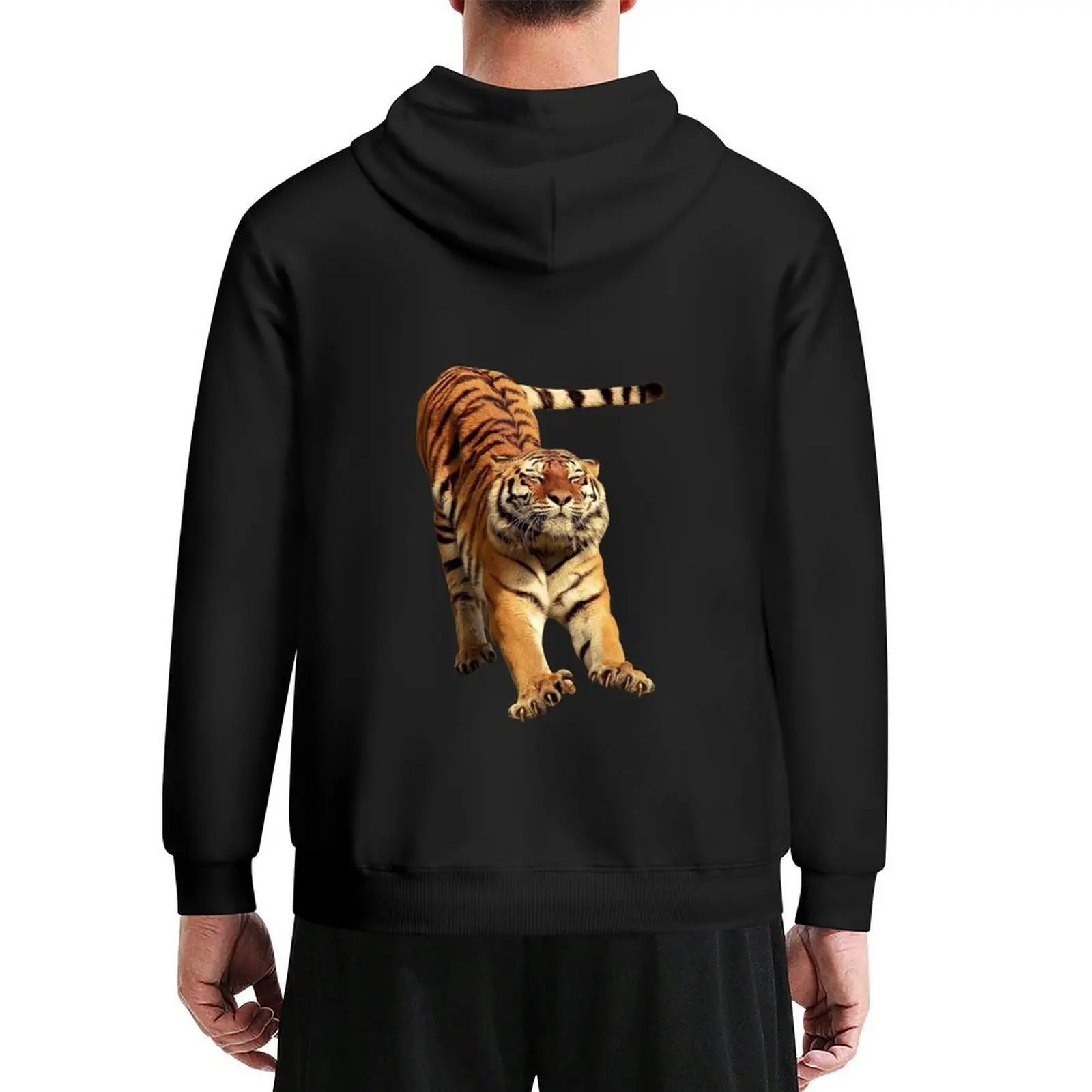 

Sleepy Tiger Hoodie mens clothes autumn men clothing male clothes hoodie man
