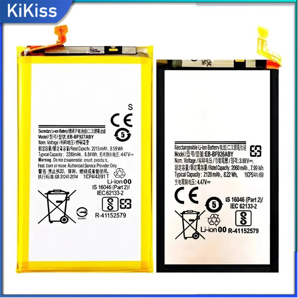 

EB-BF927ABY+EB-BF926ABY Premium Replacement Long-Lasting Performance For Samsung Galaxy Z Fold 3 5G Mobile Phone Battery 2290Mah