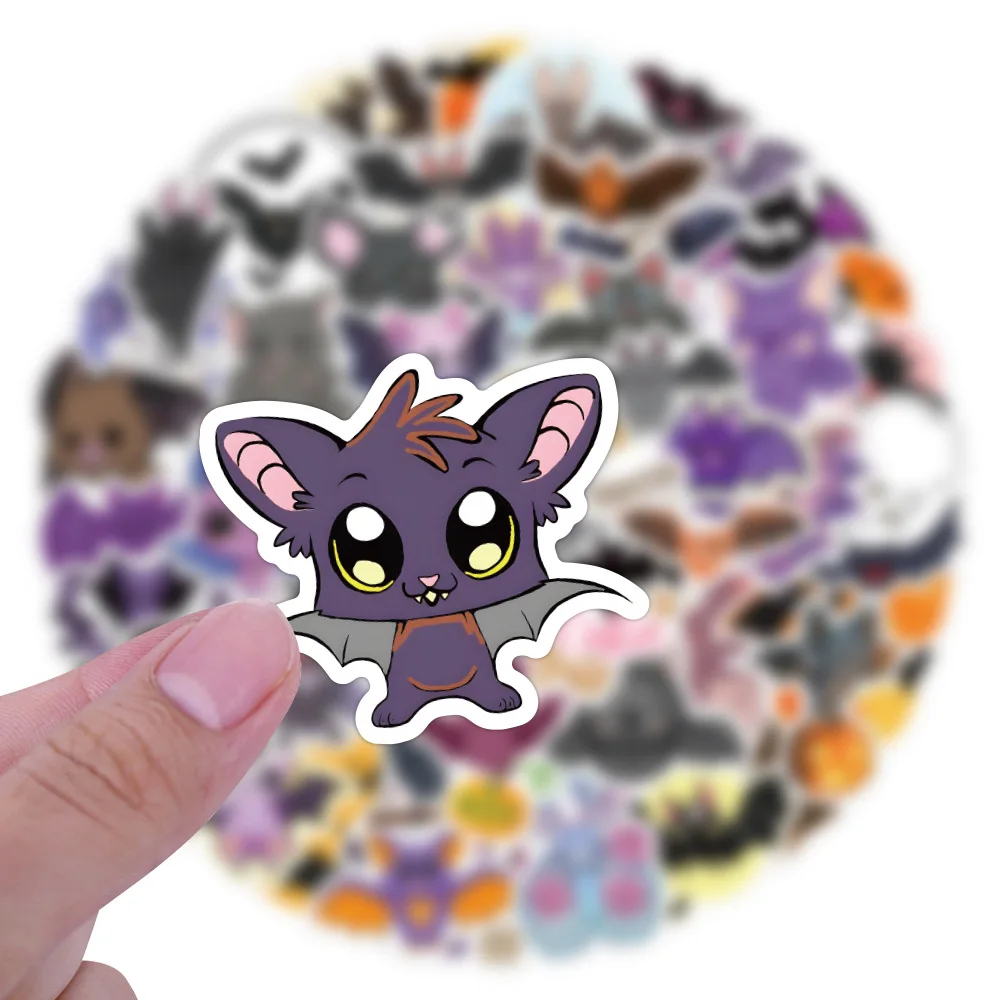 

60PCS Chiroptera Spp Stickers Graffiti Stickers DIY Diary Phone Case Handmade Scrapbook Aesthetic Stickers