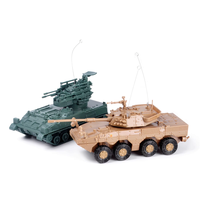 4D 1/72 China PGZ-04A Self-propelled Antiaircraft Gun ZTL-11 Wheeled Assault Vehicle Assembly Puzzle Model Military Toy