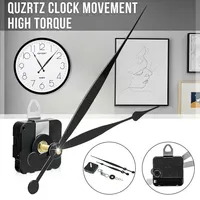 DIY High Torque Quartz Controlled Clock Movement Motor Mechanism Long Hands Kit With 154mm Hour Hand And 208mm Minute Hand